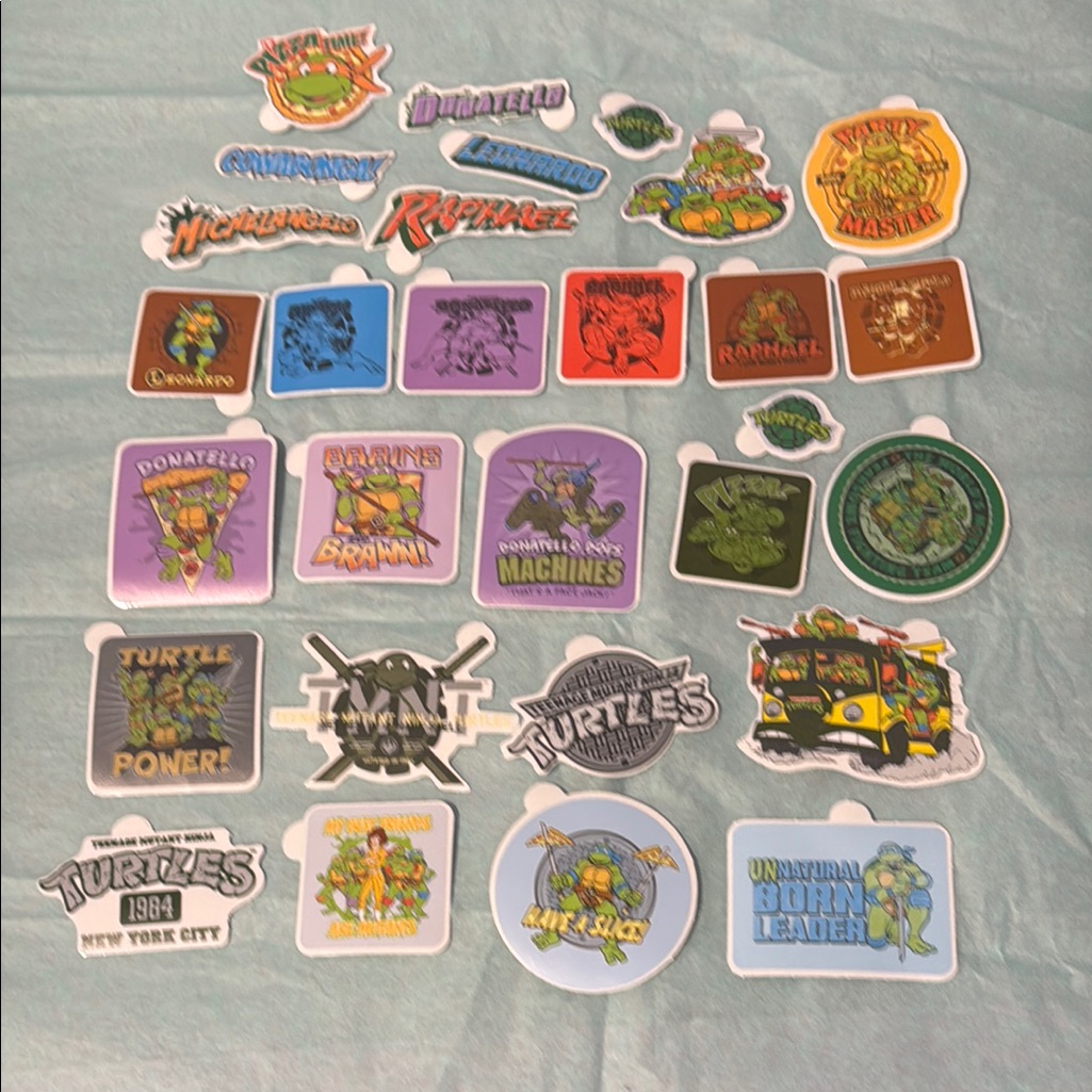 Green And Red Accessory Sticker Set